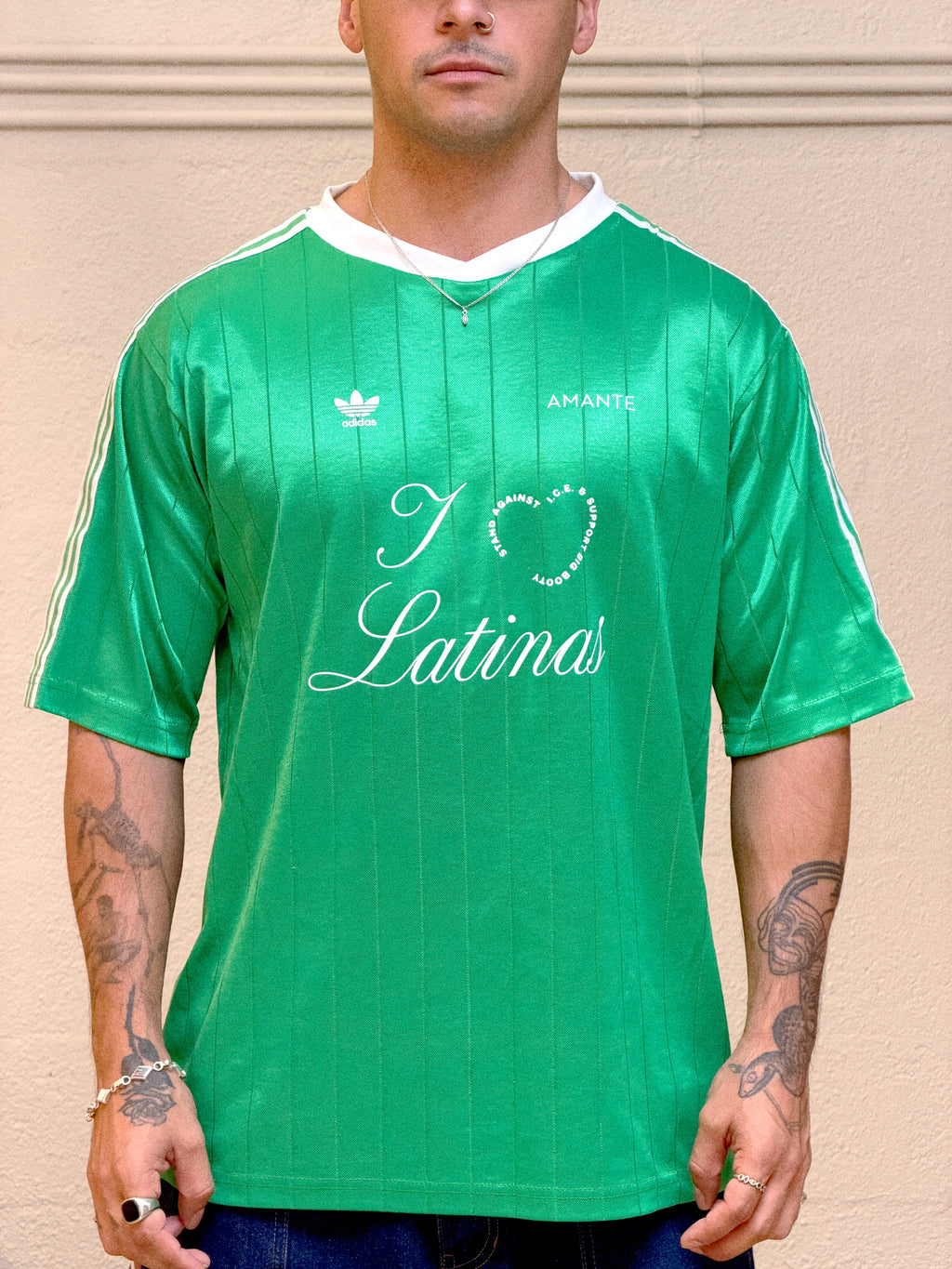 I <3 LATINAS JERSEY - VINTAGE ADIDAS