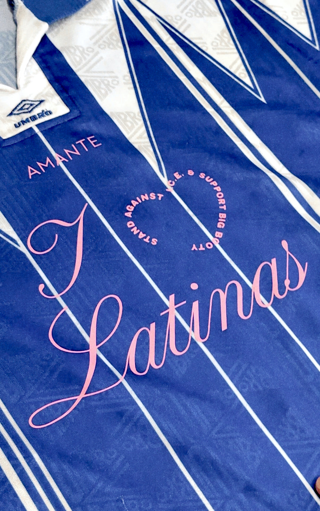 I <3 LATINAS JERSEY - VINTAGE UMBRO