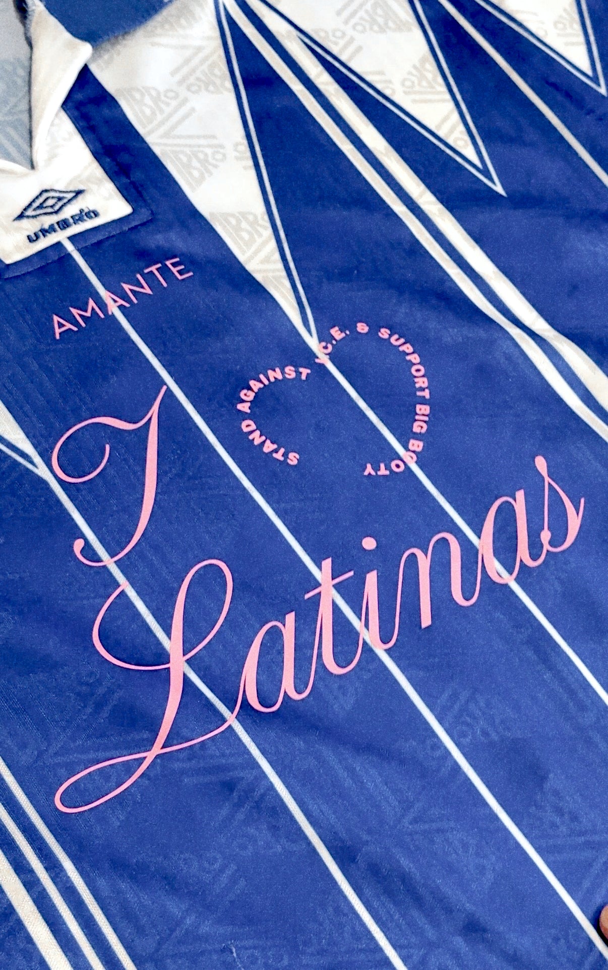 I <3 LATINAS JERSEY - VINTAGE UMBRO