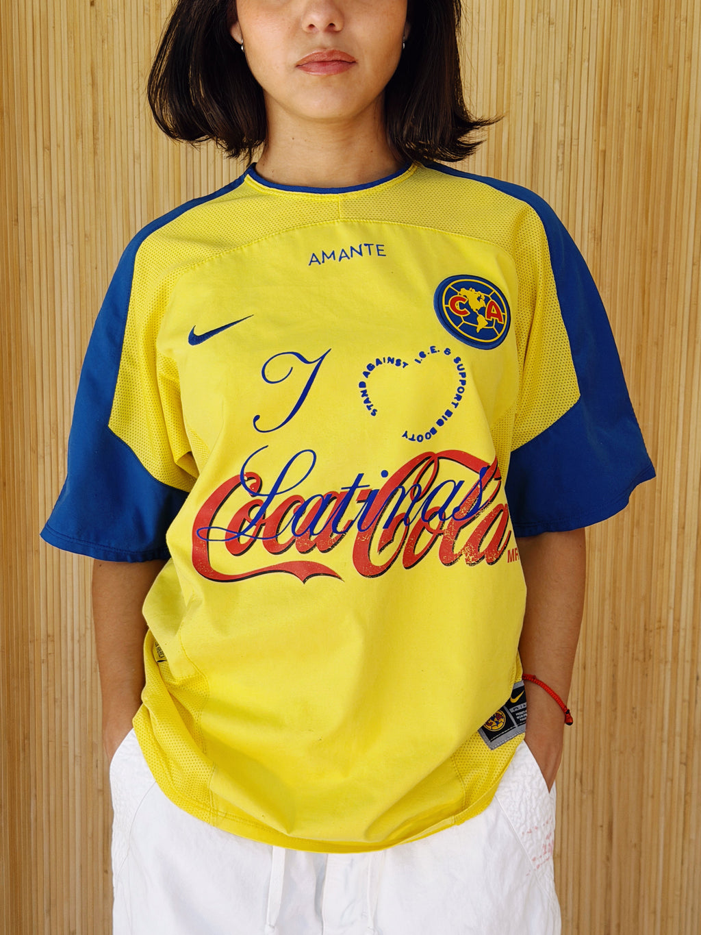I <3 LATINAS JERSEY - VINTAGE CLUB AMERICA NIKE M
