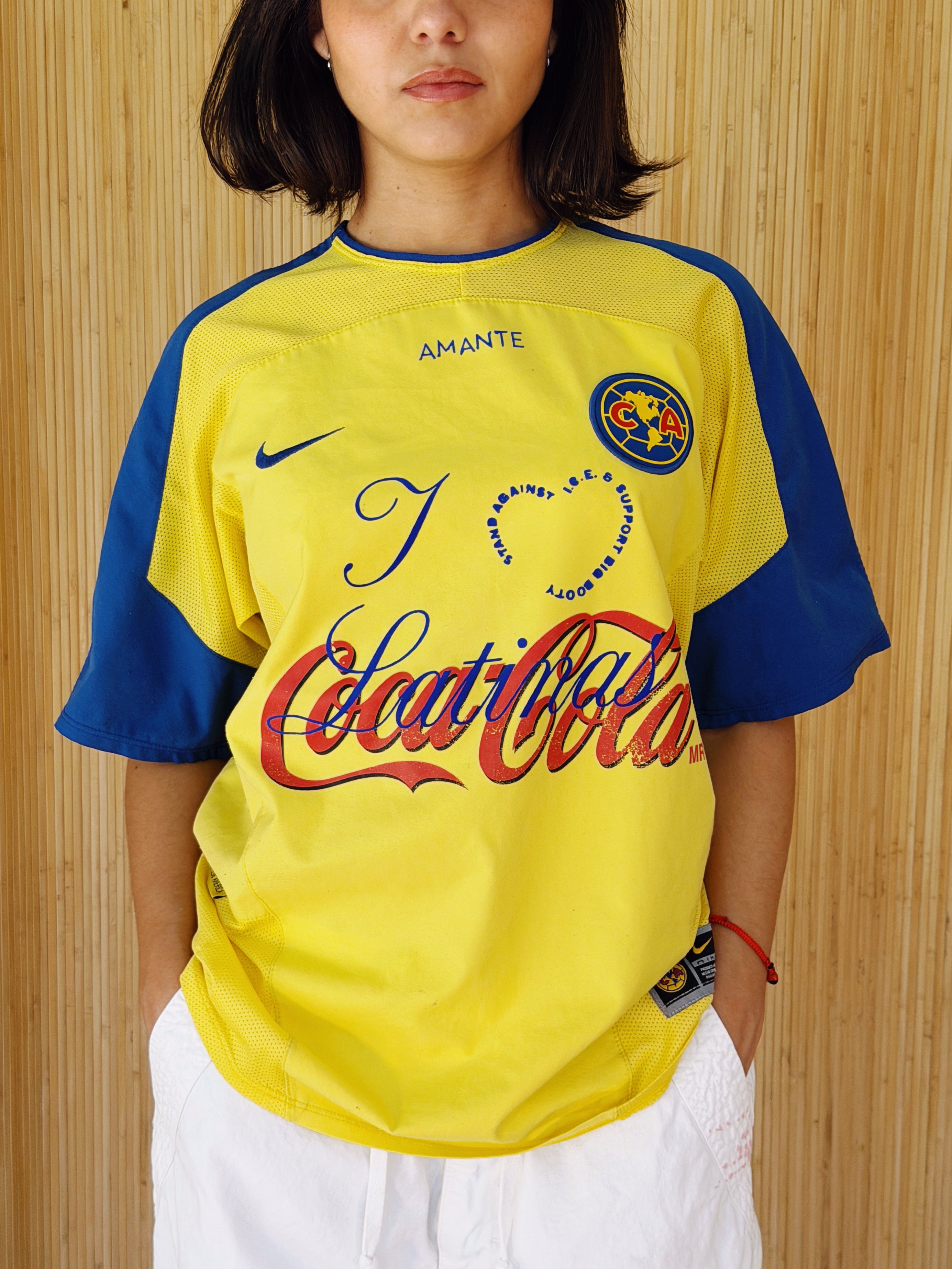 I <3 LATINAS JERSEY - VINTAGE CLUB AMERICA NIKE M