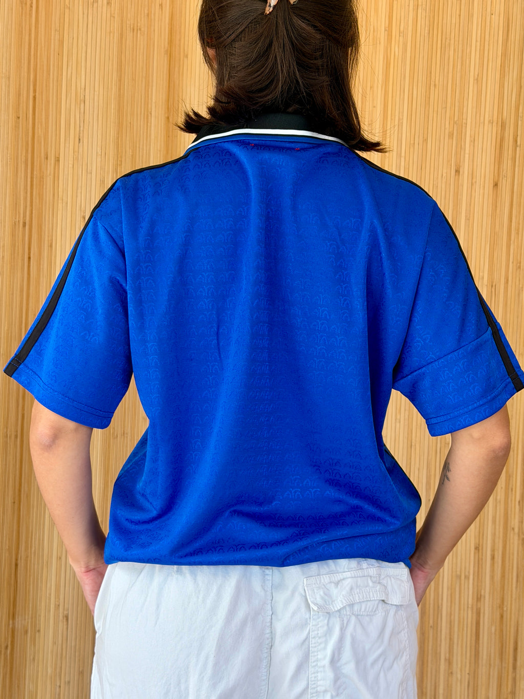 I <3 LATINAS JERSEY - ARGENTINA VINTAGE ADIDAS BLUE M
