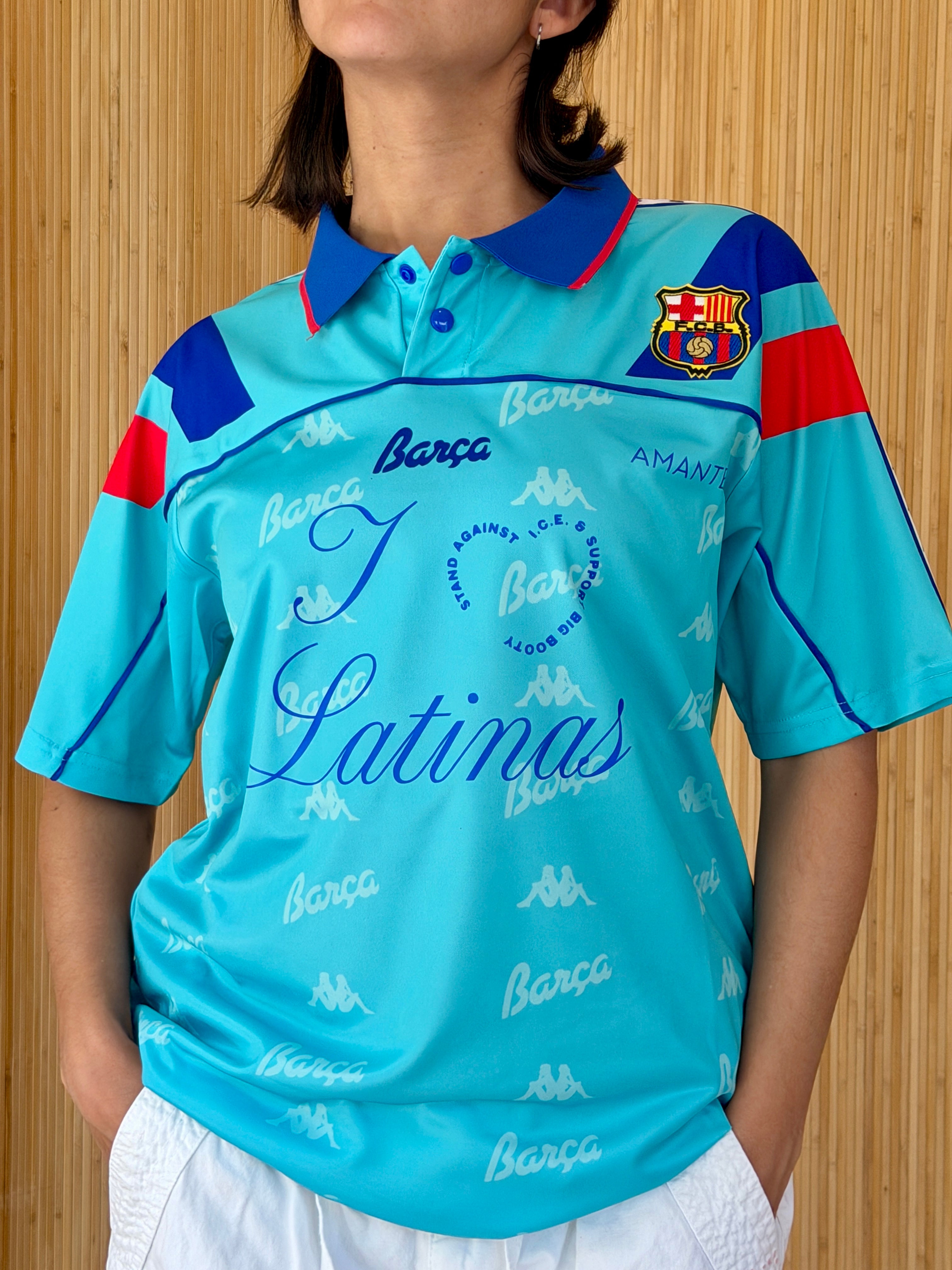 I <3 LATINAS JERSEY - FC BARCELONA BLUE S