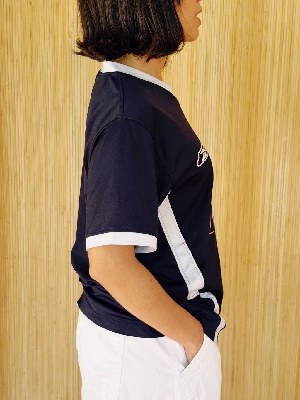 I <3 LATINAS JERSEY - VINTAGE REEBOK BLACK S