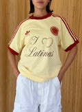 I <3 LATINAS JERSEY - COLOMBIA VINTAGE BROWN M