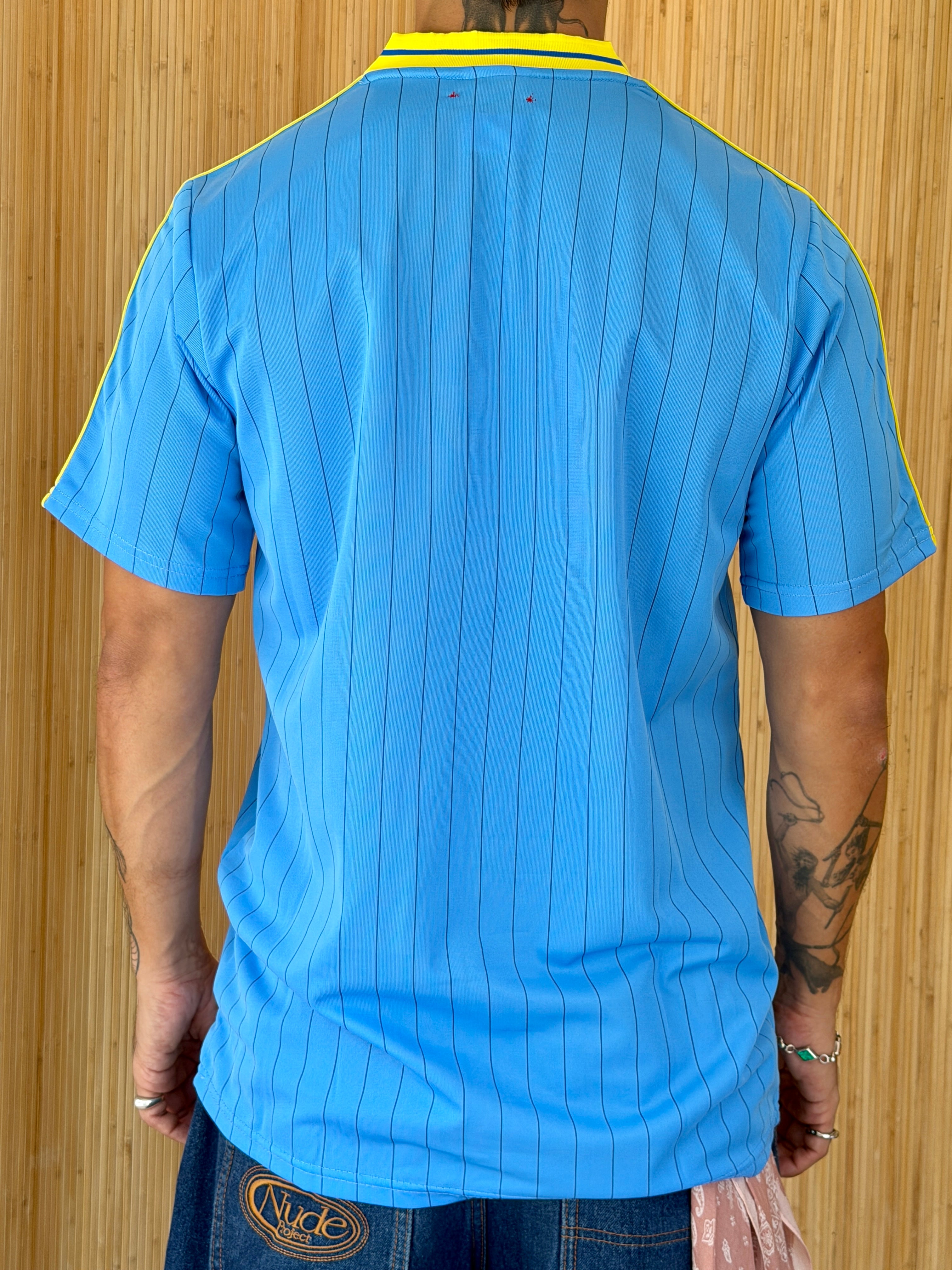 I <3 LATINAS JERSEY - COLOMBIA RETRO BLUE L
