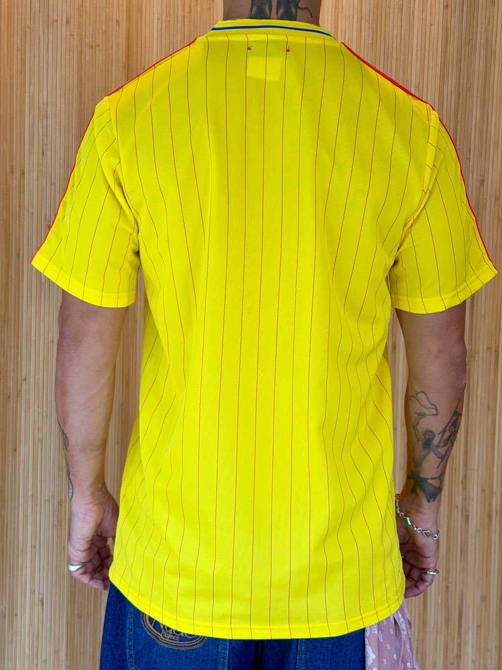 I <3 LATINAS JERSEY - COLOMBIA RETRO YELLOW L