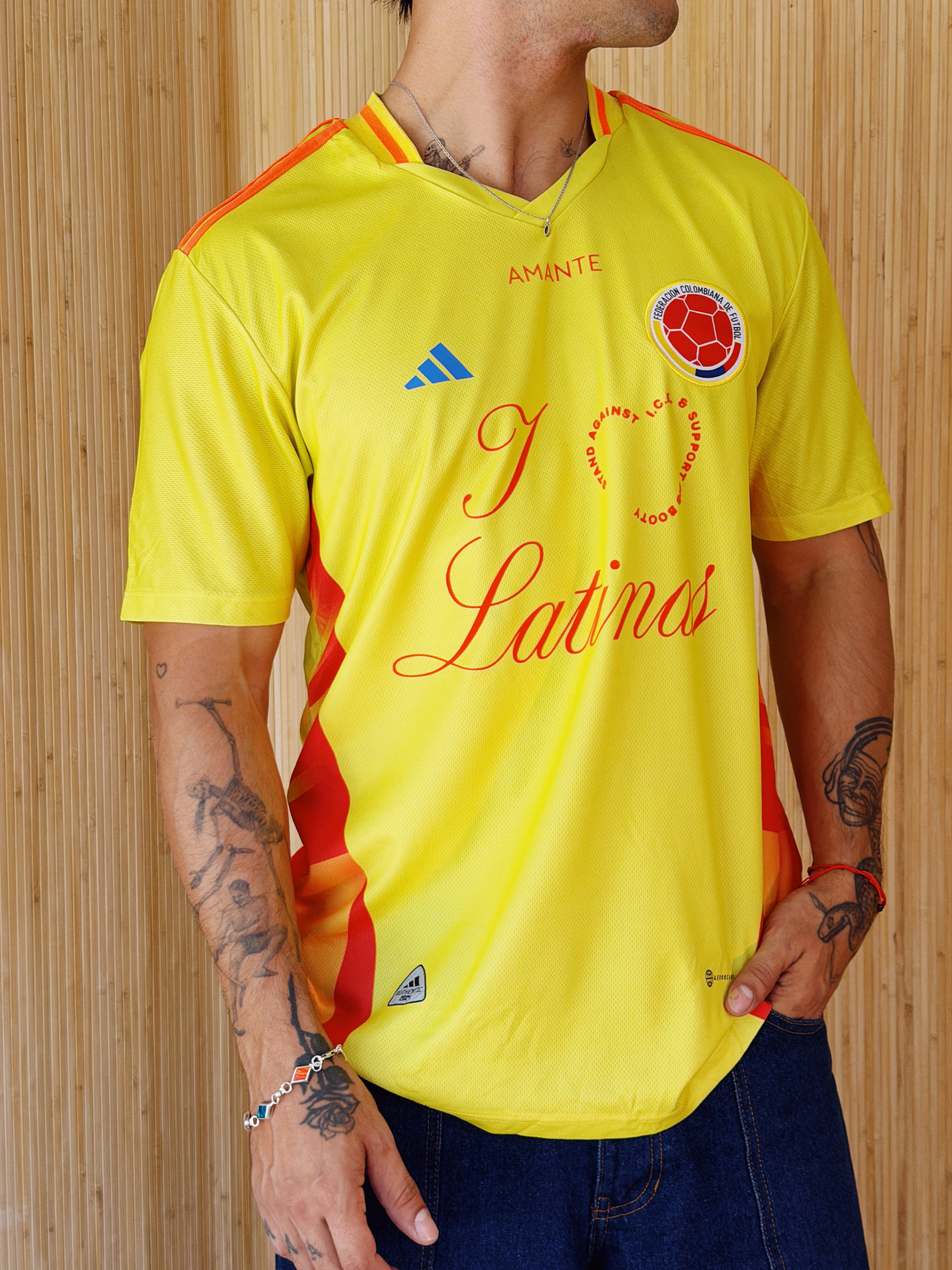 I <3 LATINAS JERSEY - COLOMBIA XL