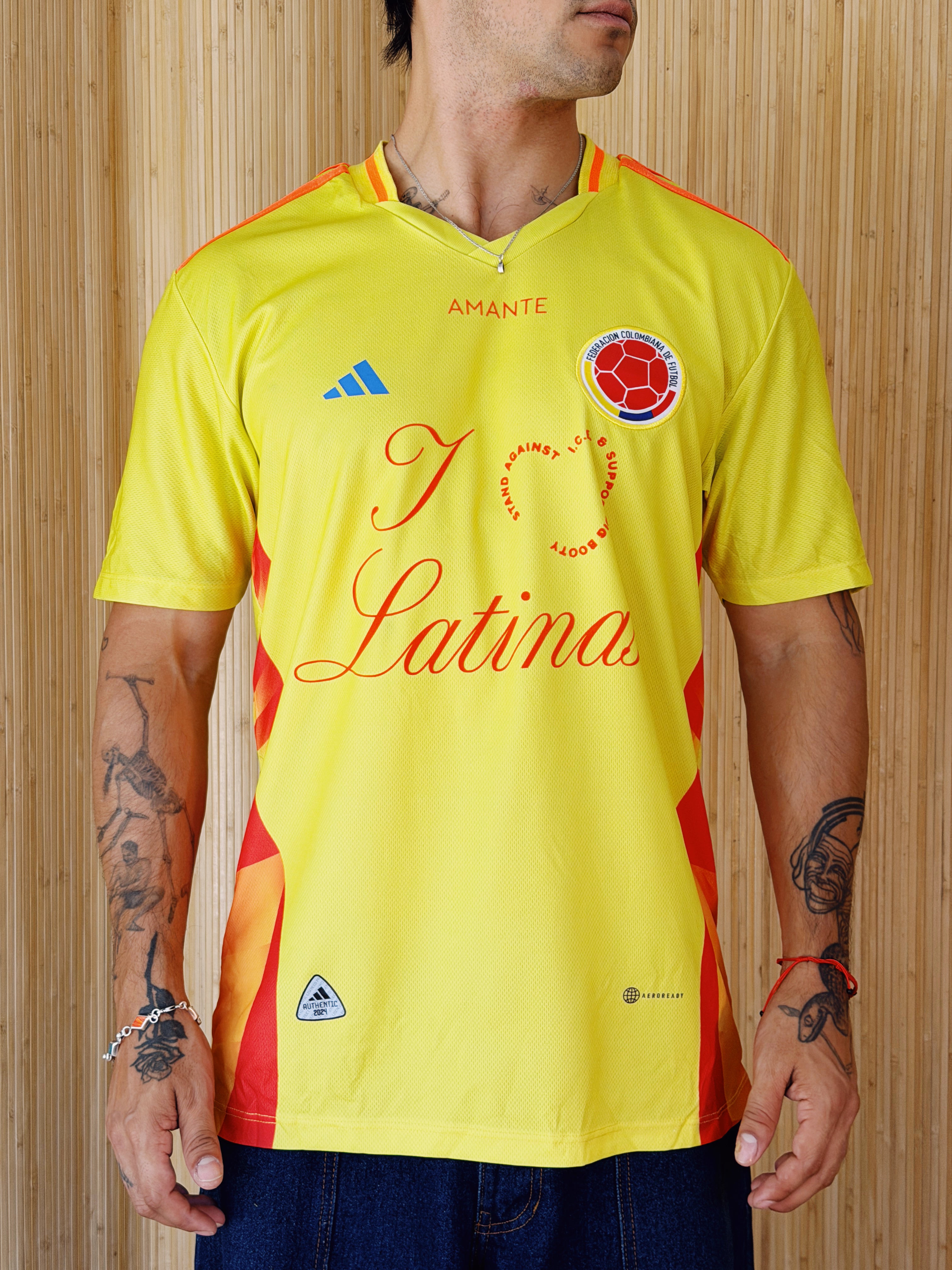 I <3 LATINAS JERSEY - COLOMBIA XL