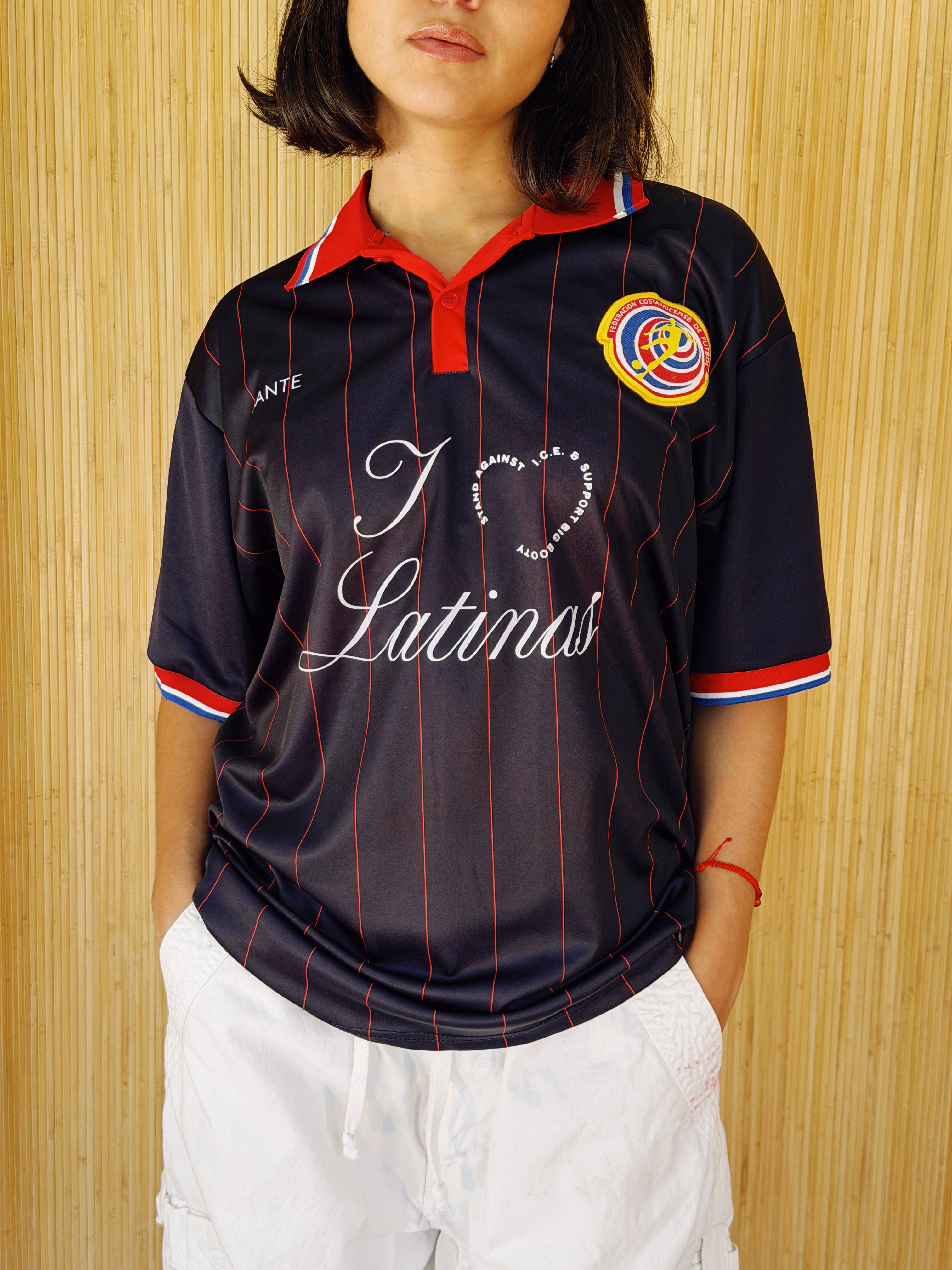 I <3 LATINAS JERSEY - VINTAGE COSTA RICA L
