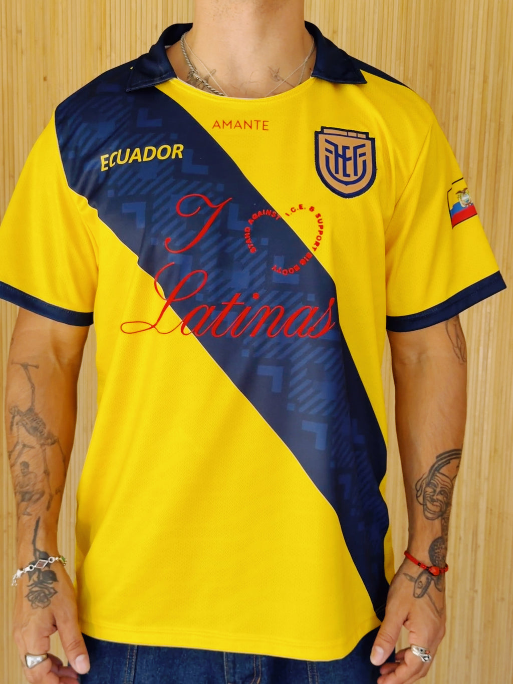 I <3 LATINAS JERSEY - ECUADOR L