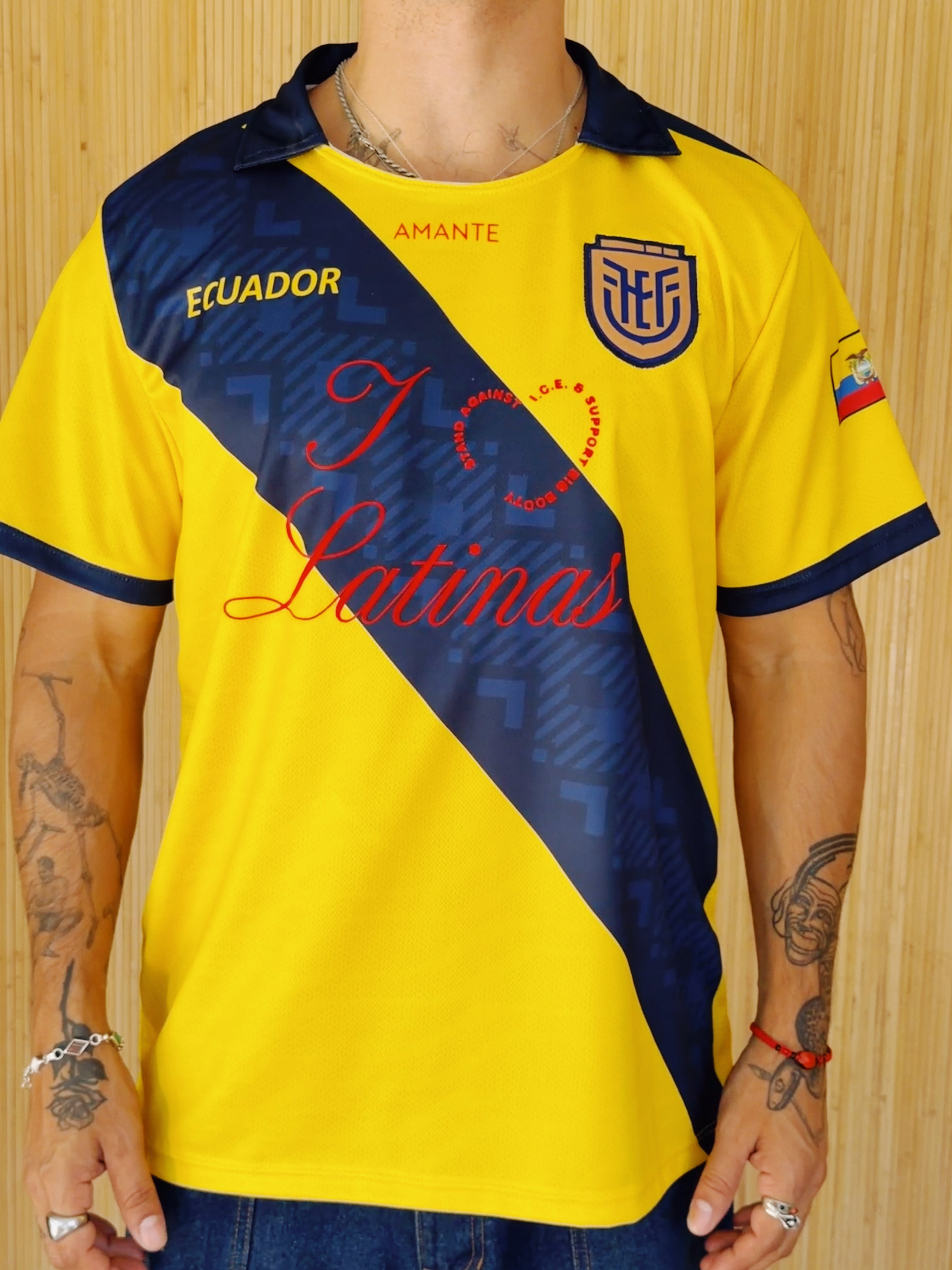 I <3 LATINAS JERSEY - ECUADOR L