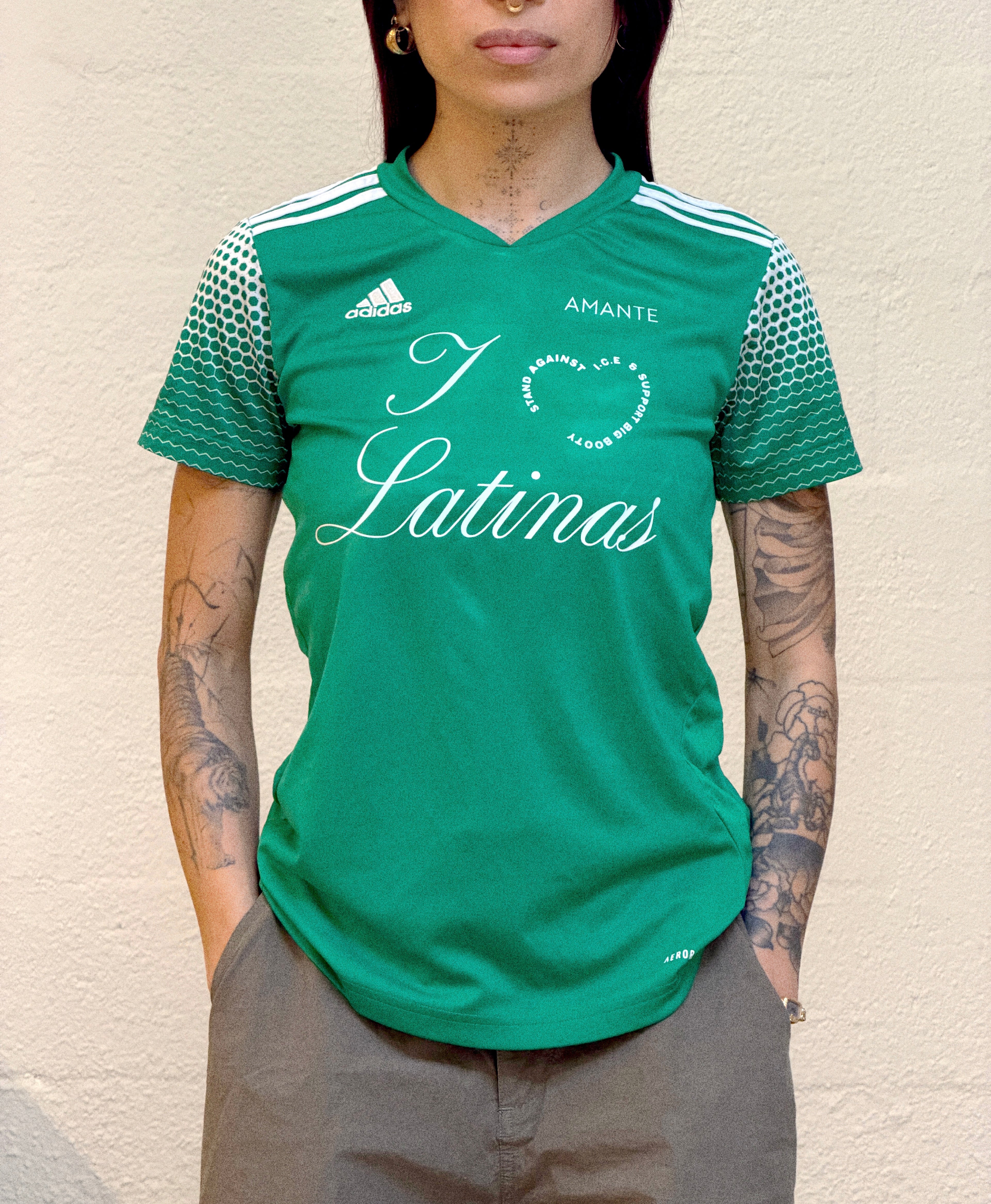 I <3 LATINAS JERSEY - VINTAGE ADIDAS