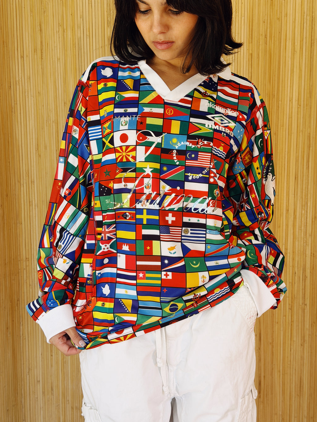 I <3 LATINAS JERSEY - UMBRO AKOMPLICE FLAGS M