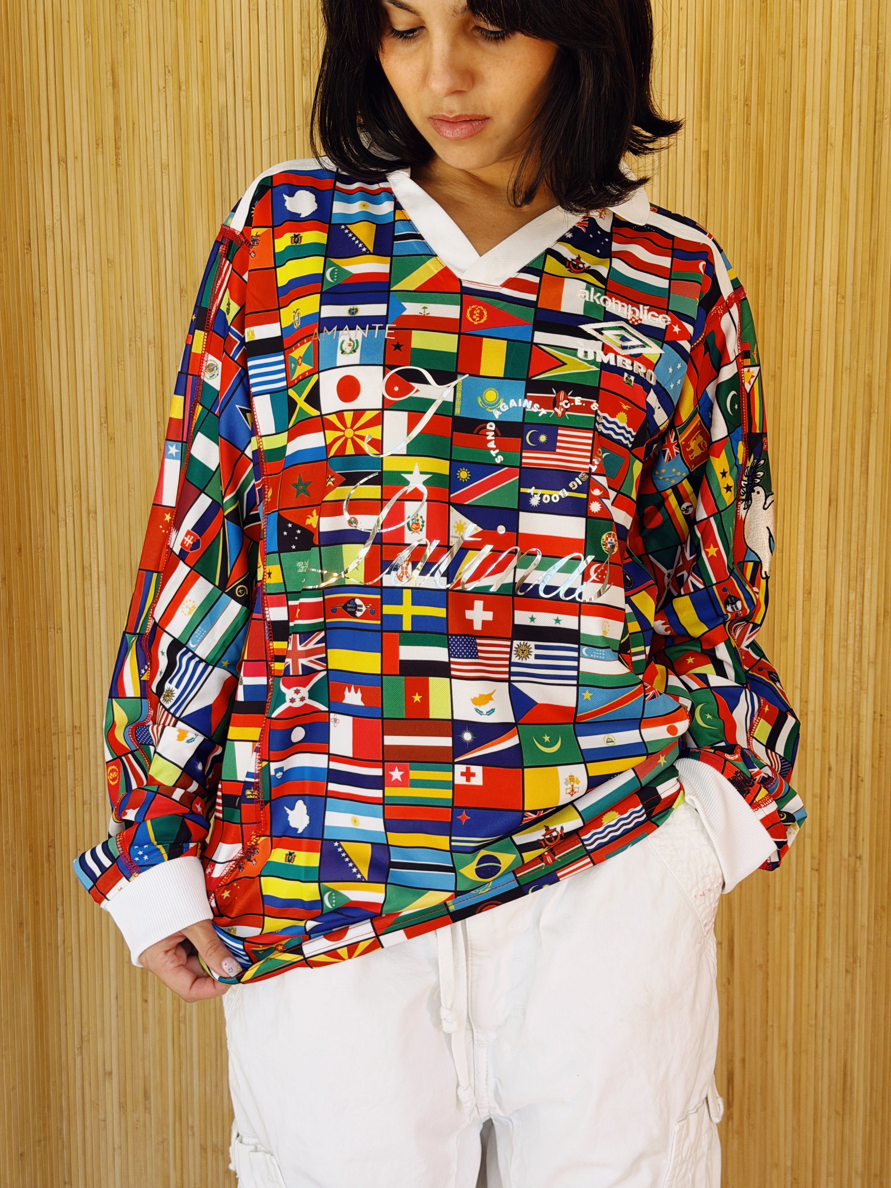 I <3 LATINAS JERSEY - UMBRO AKOMPLICE FLAGS M