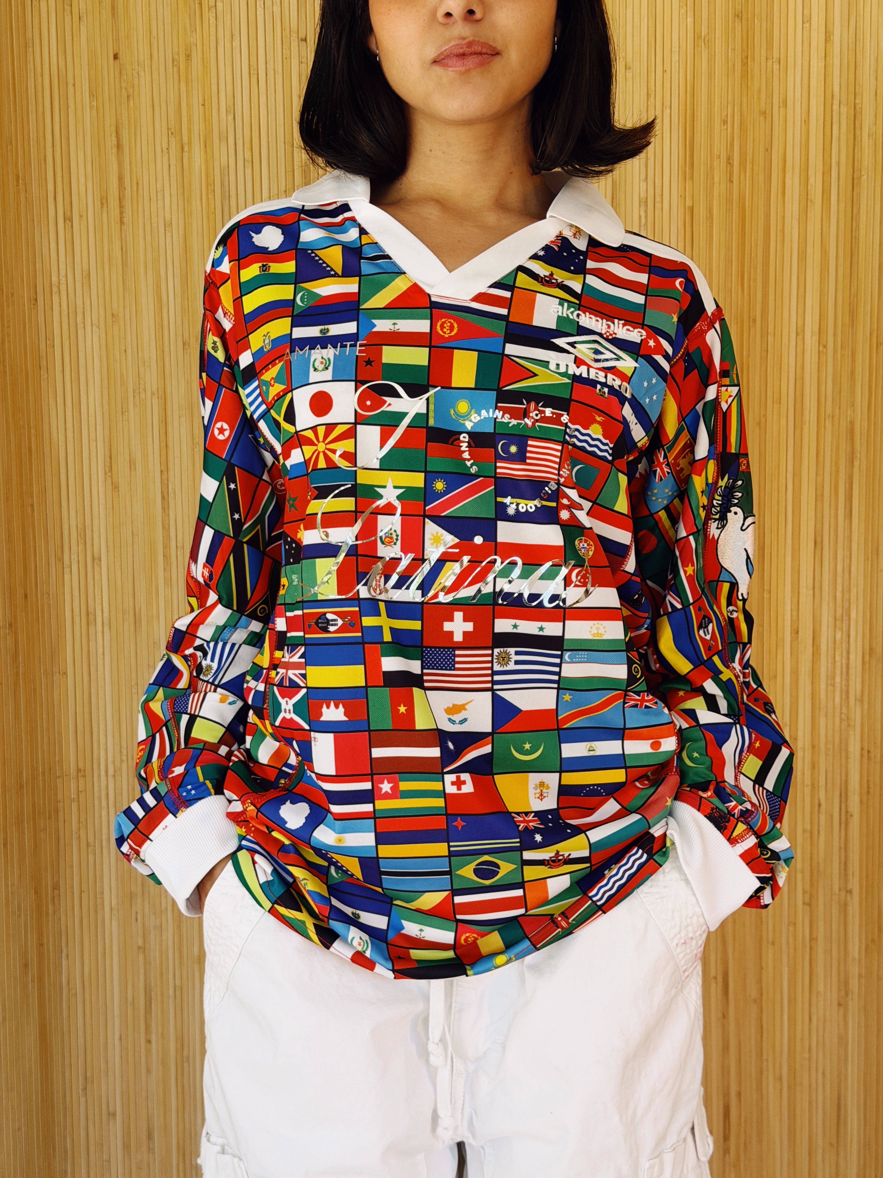 I <3 LATINAS JERSEY - UMBRO AKOMPLICE FLAGS M