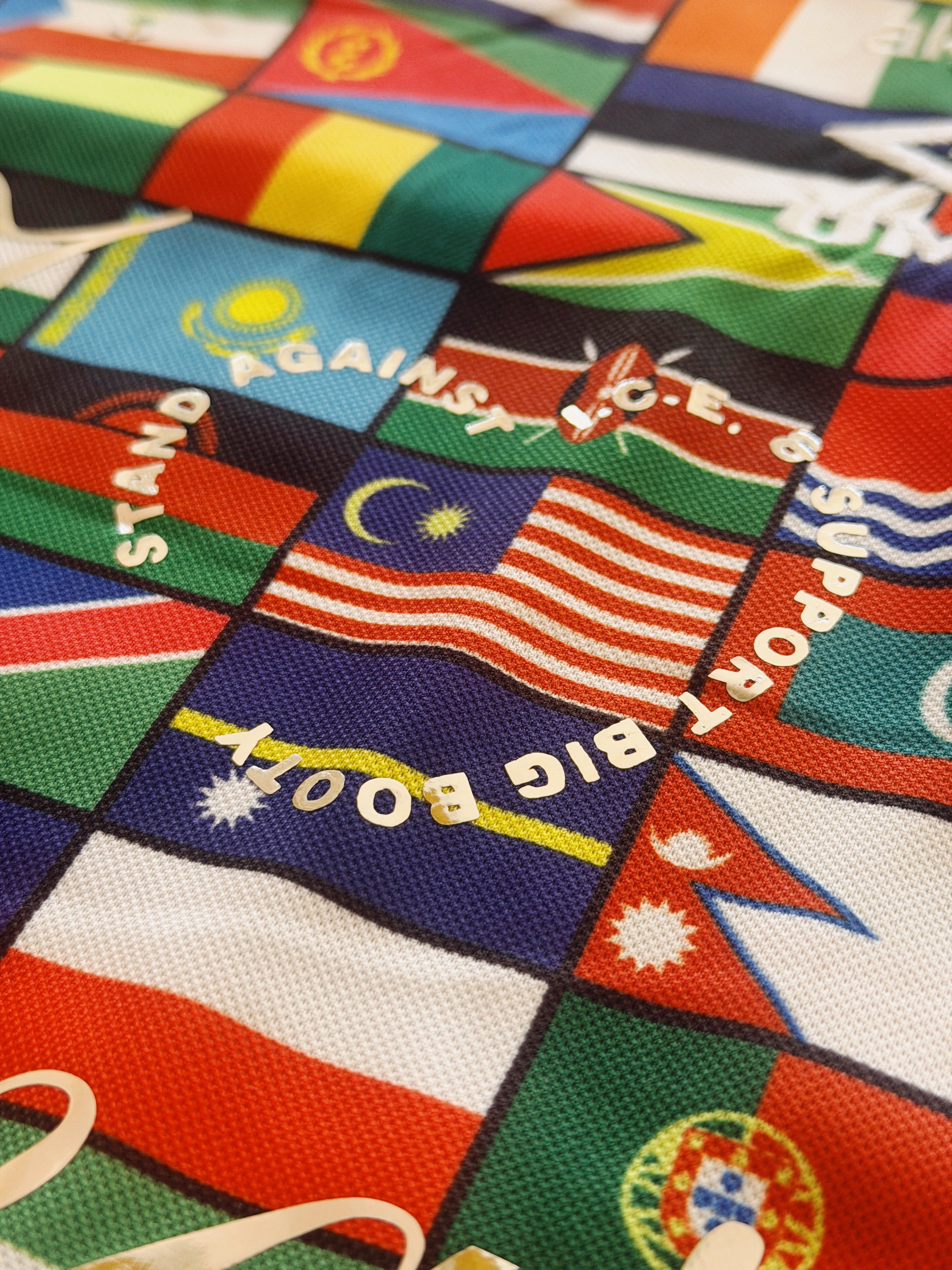 I <3 LATINAS JERSEY - UMBRO AKOMPLICE FLAGS M