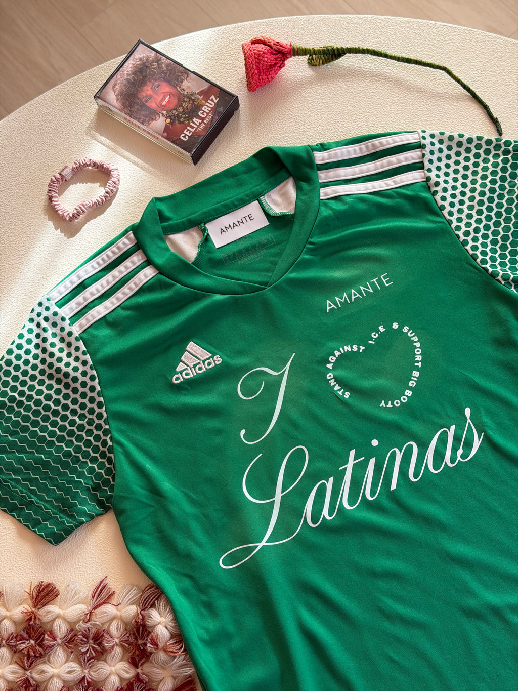 I <3 LATINAS JERSEY - VINTAGE ADIDAS
