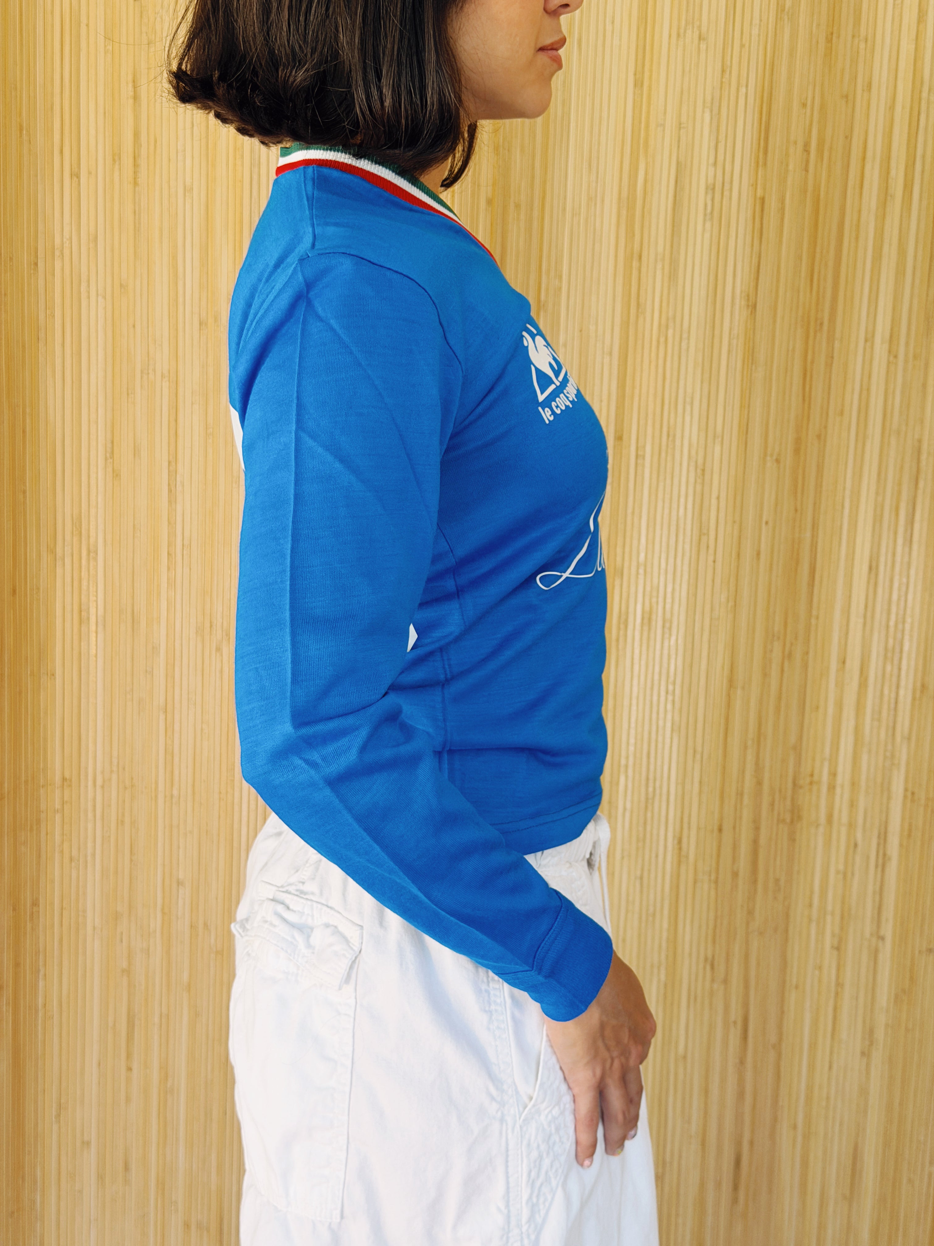 I <3 LATINAS JERSEY - VINTAGE ITALIA LE COQ SPORTIF XS