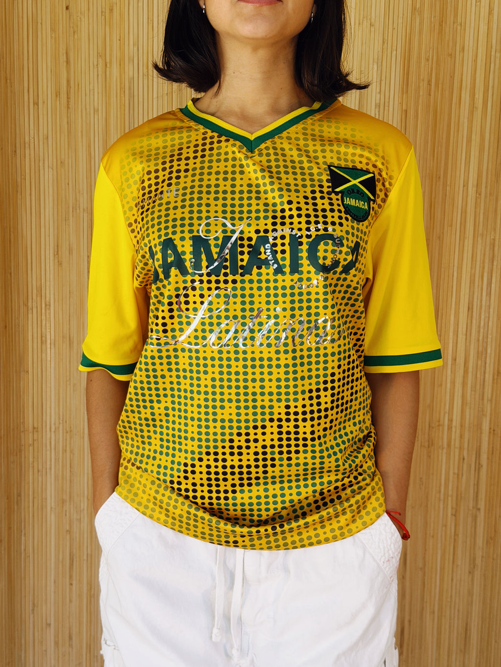 I <3 LATINAS JERSEY - VINTAGE JAMAICA ORRO M
