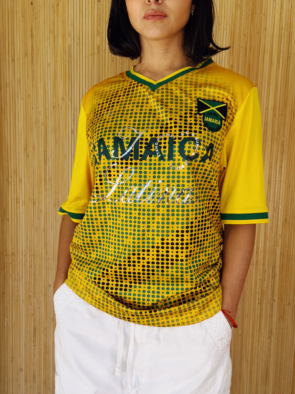 I <3 LATINAS JERSEY - VINTAGE JAMAICA ORRO M