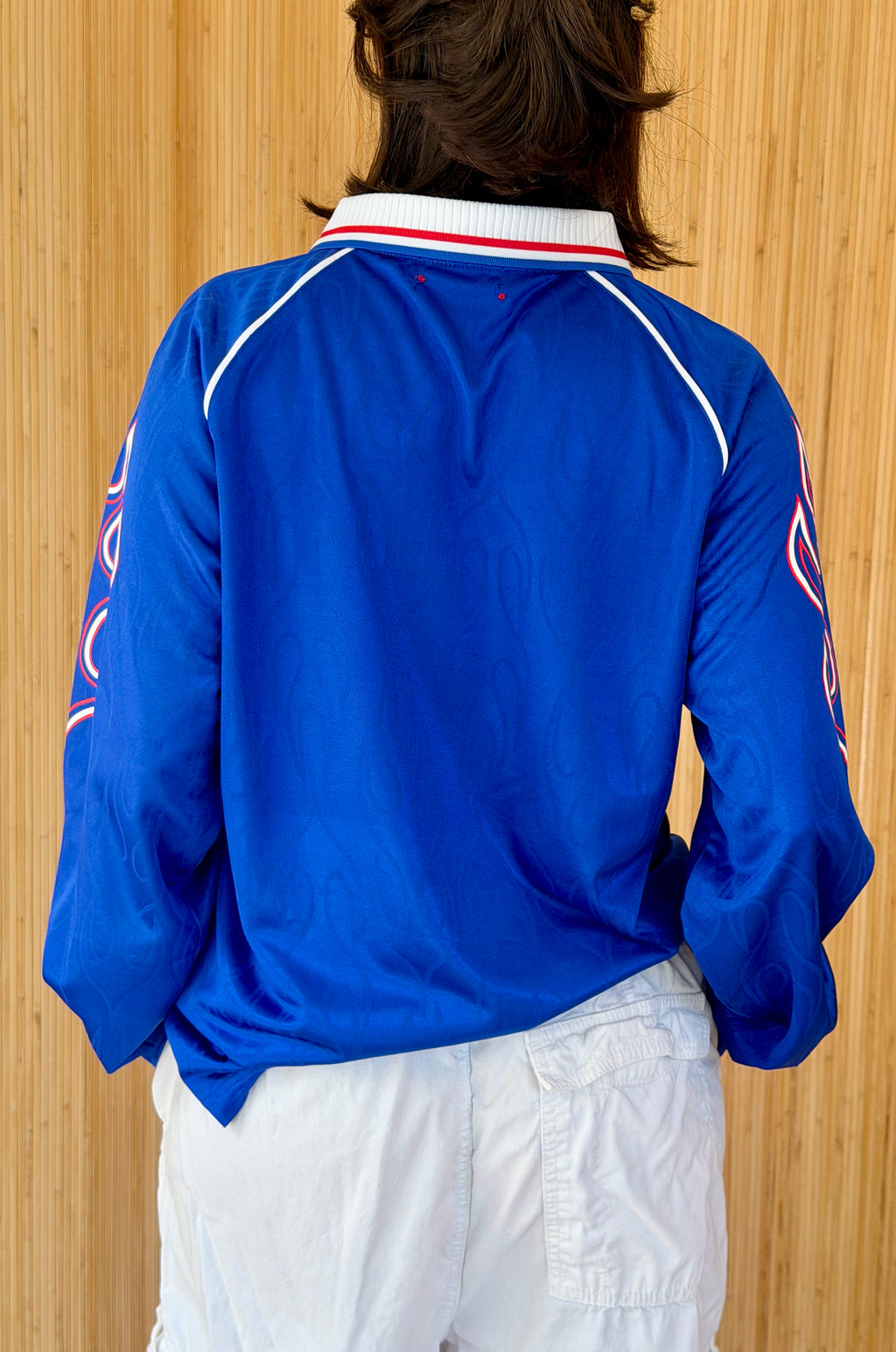 I <3 LATINAS JERSEY - JAPAN ASICS 98' BLUE L