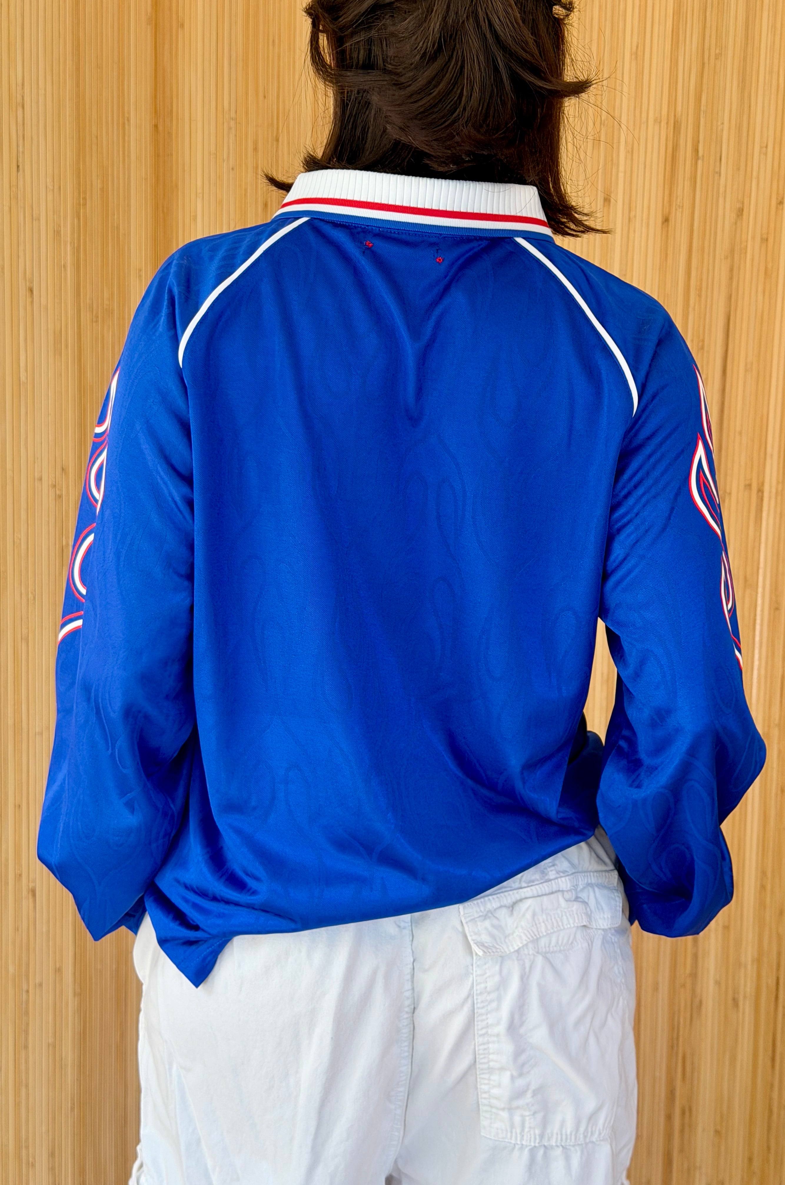 I <3 LATINAS JERSEY - JAPAN ASICS 98' BLUE L