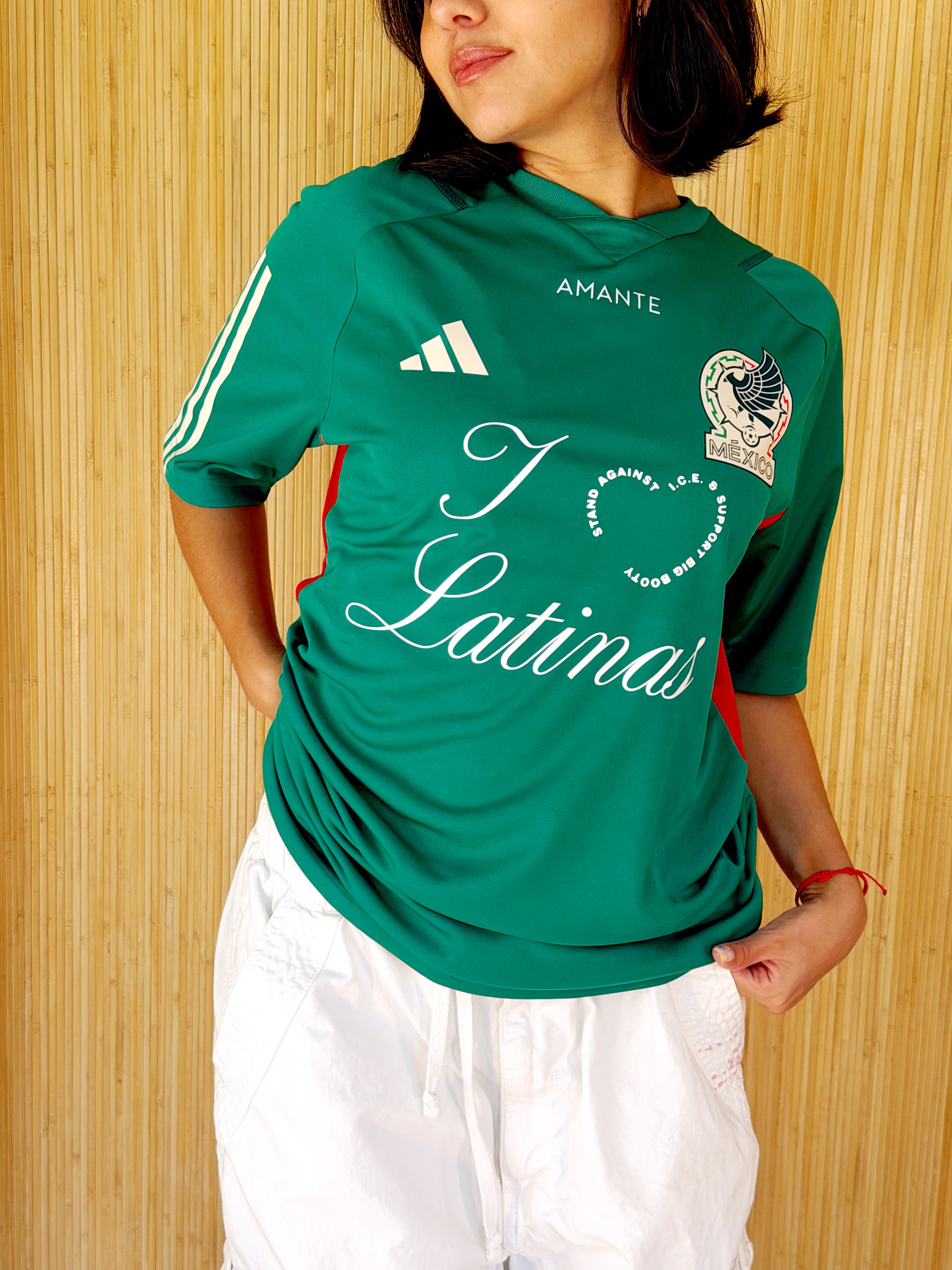 I <3 LATINAS JERSEY - MEXICO ADIDAS S