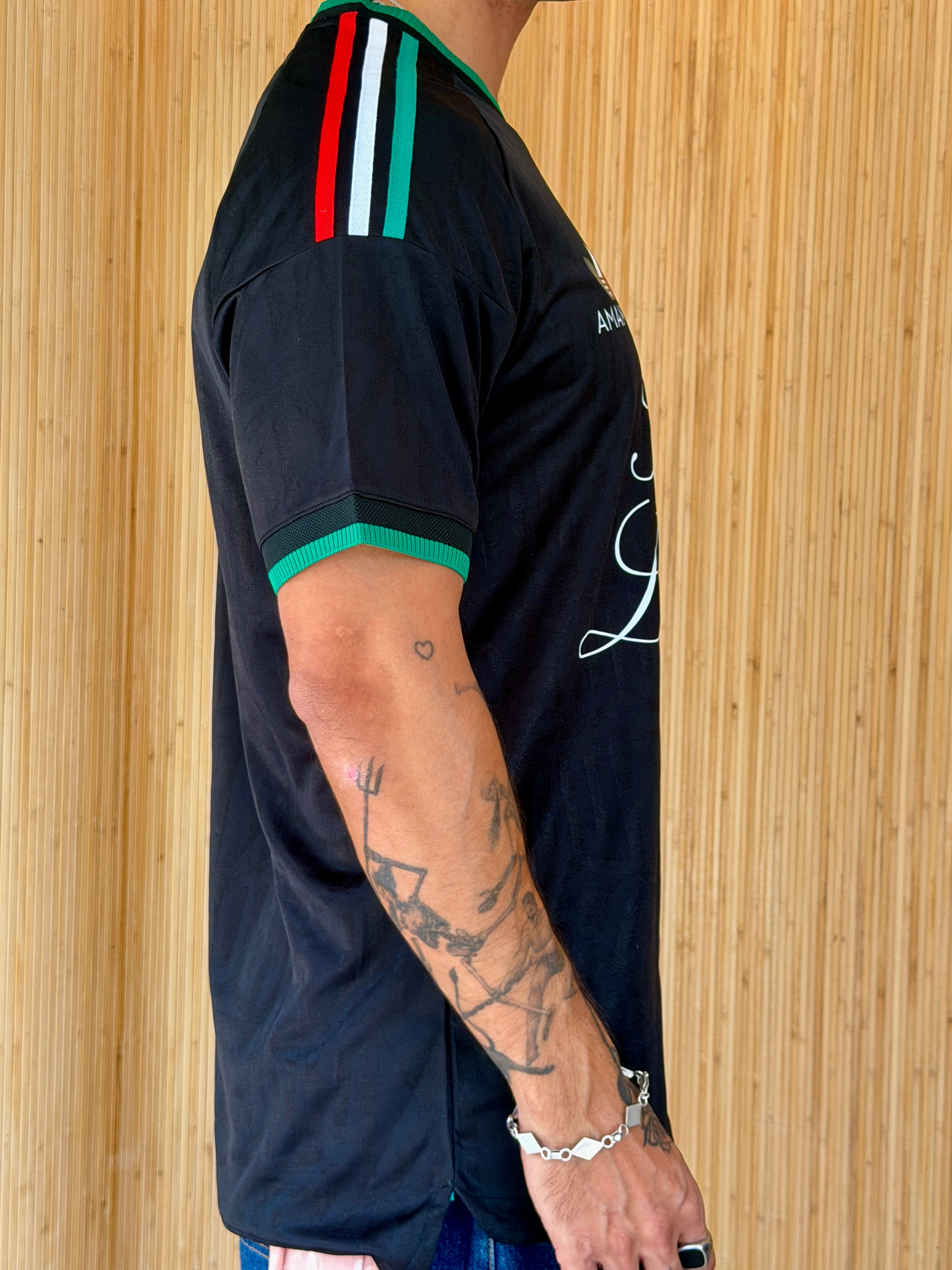 I <3 LATINAS JERSEY - MEXICO WORLD BLACK WHITE