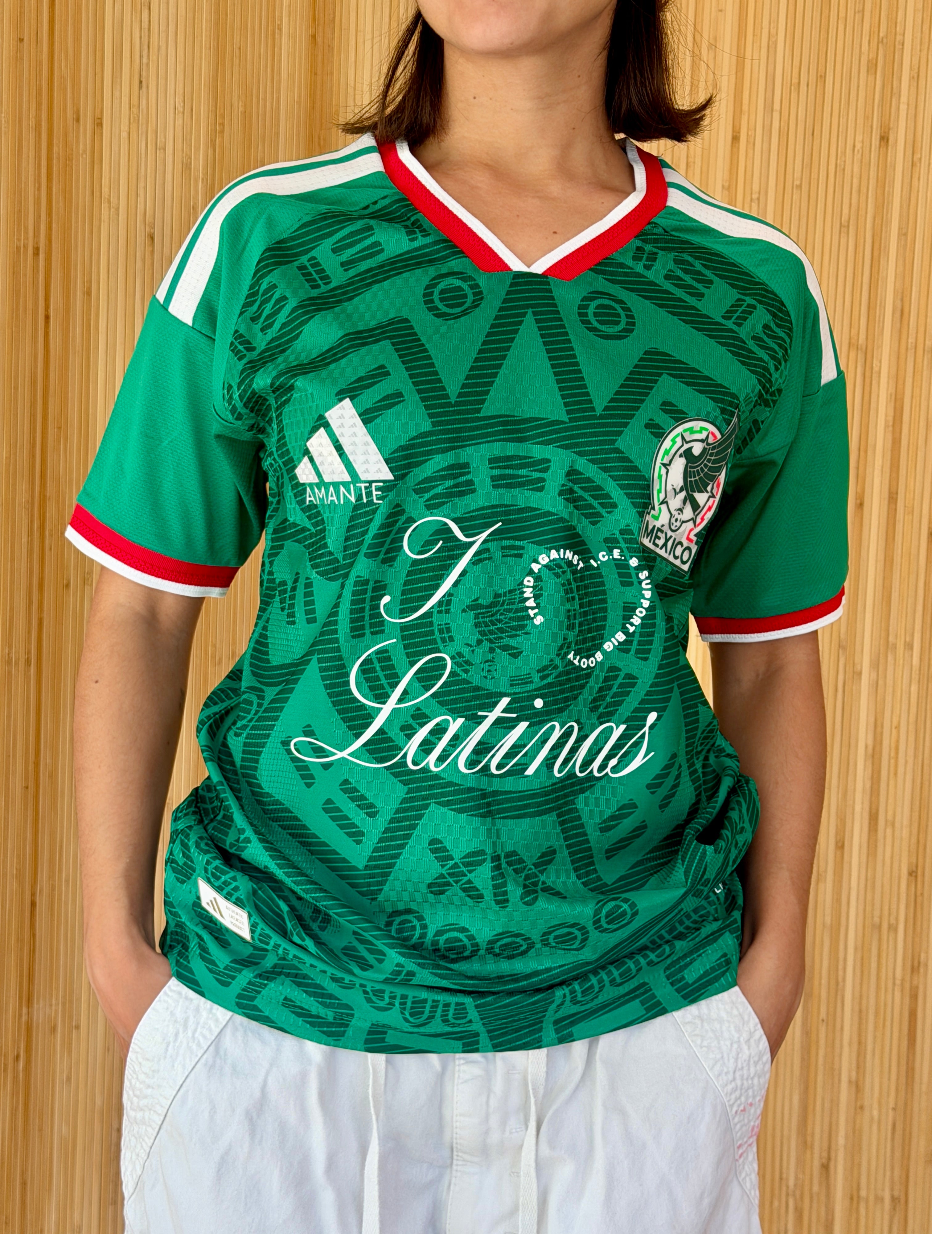 I <3 LATINAS JERSEY - MEXICO WORLD CUP GREEN