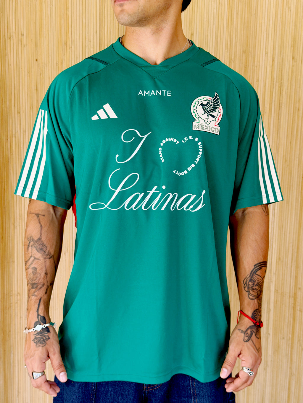 I <3 LATINAS JERSEY - MEXICO ADIDAS XL
