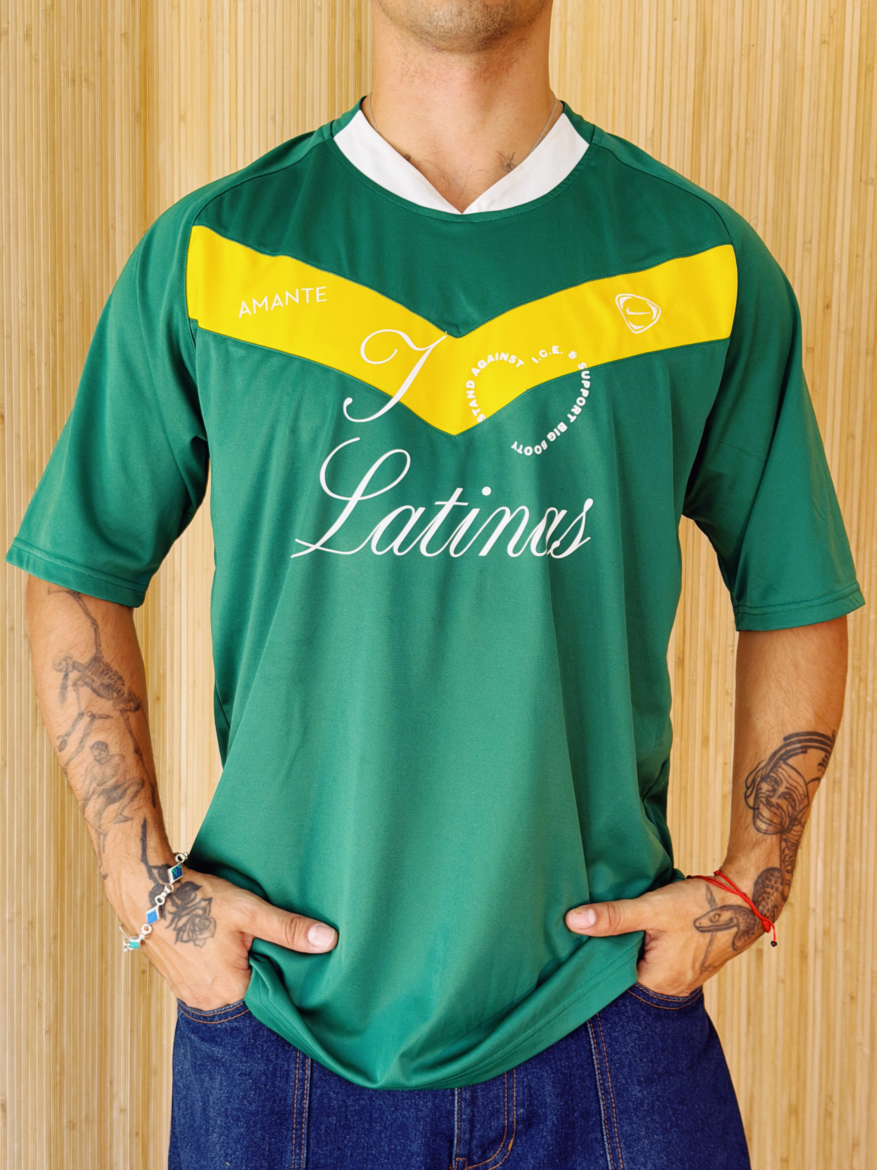 I <3 LATINAS JERSEY - NIKE GREEN L