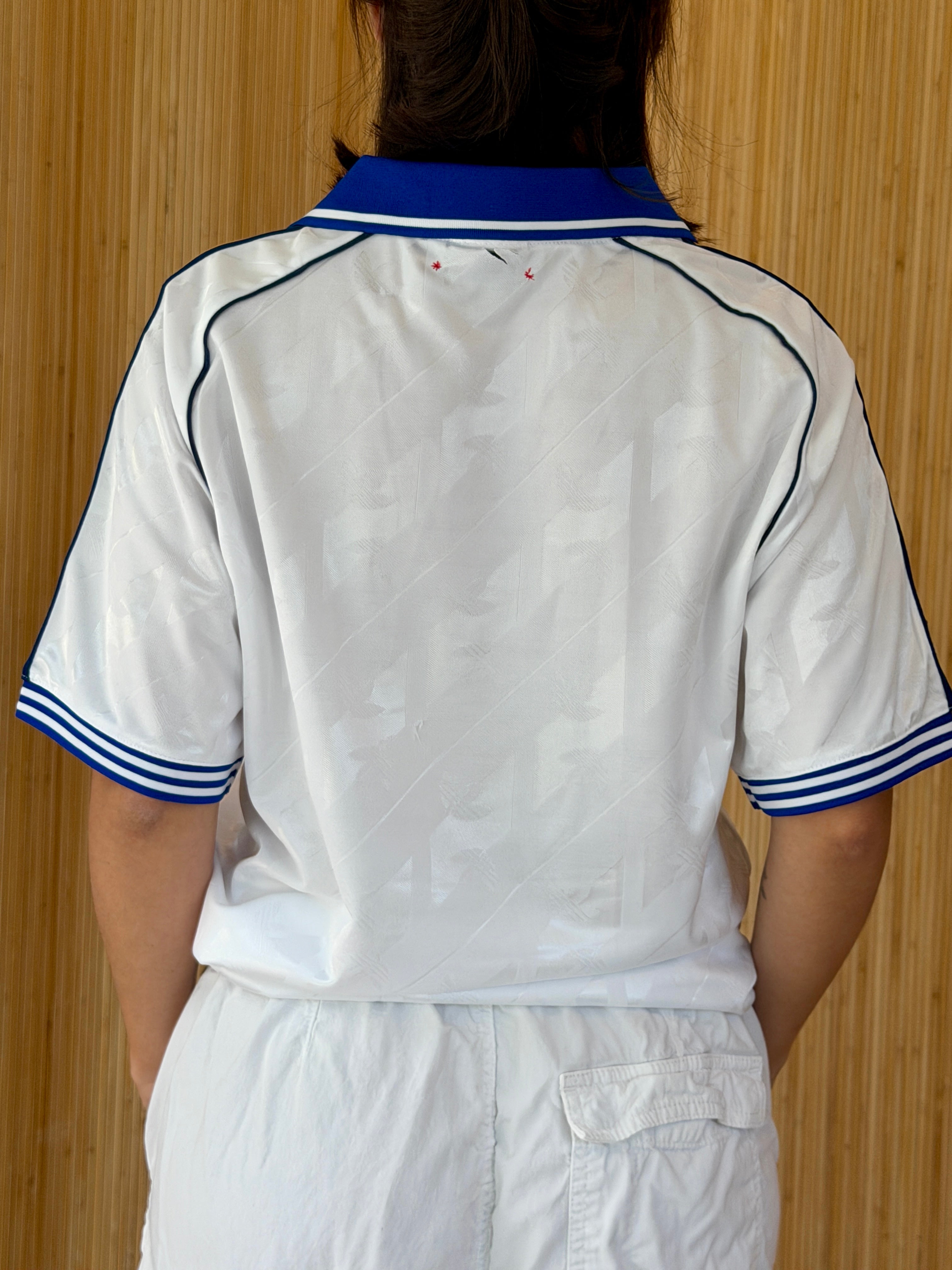 I <3 LATINAS JERSEY - REAL MADRID WHITE L (SLIM FIT)