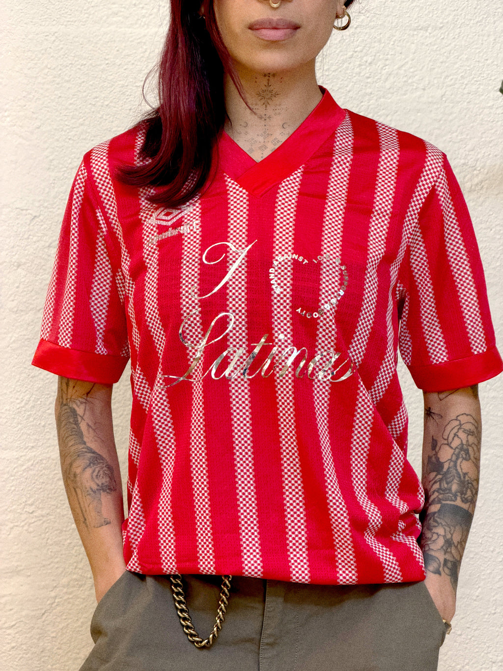 I <3 LATINAS JERSEY - VINTAGE UMBRO