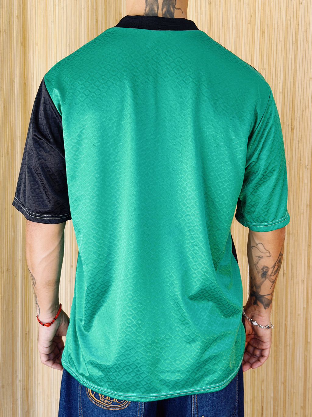 I <3 LATINAS JERSEY - VINTAGE GREEN L