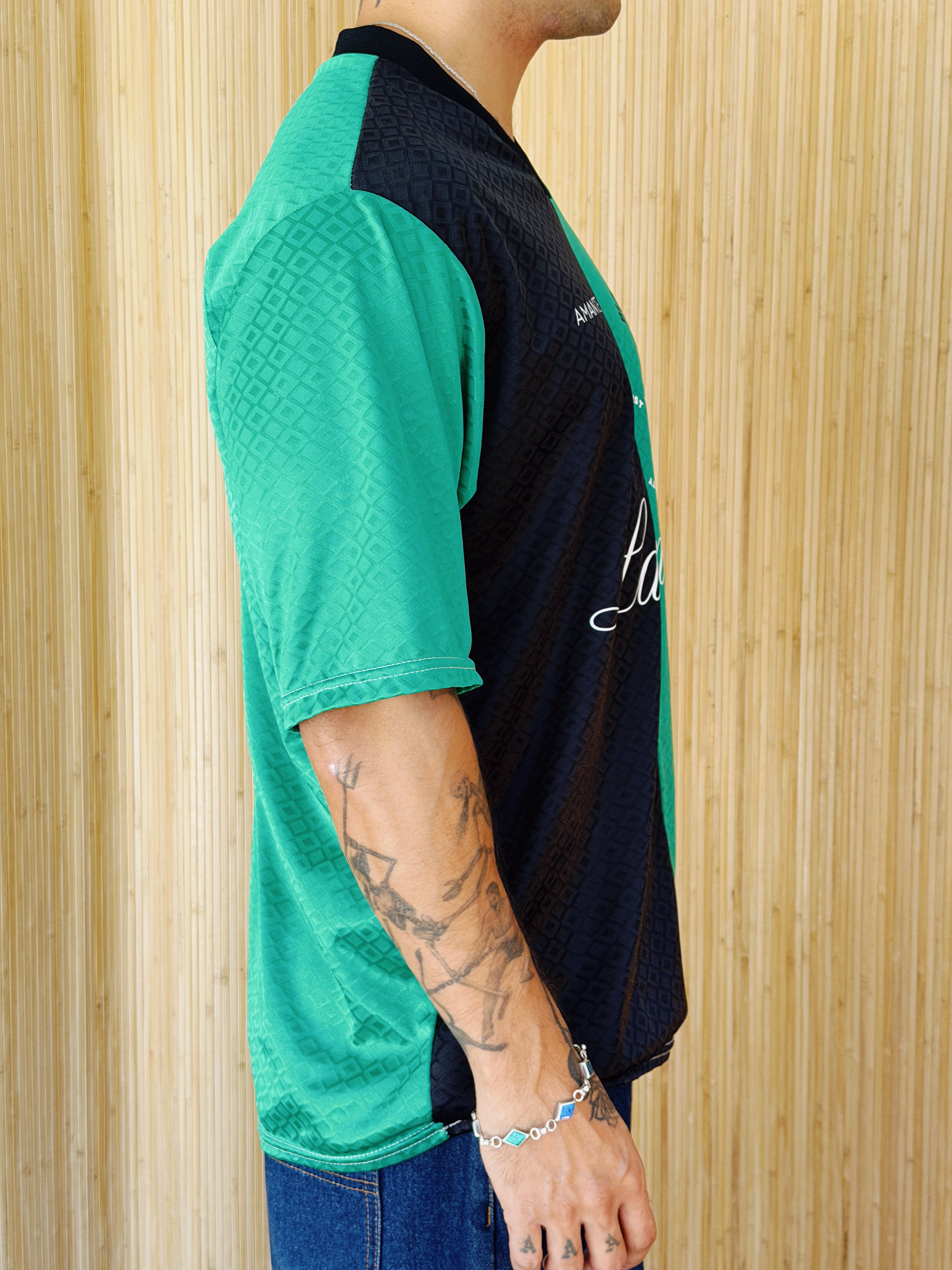 I <3 LATINAS JERSEY - VINTAGE GREEN L